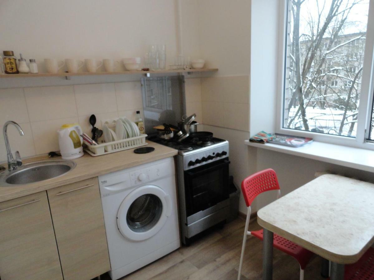 Apartment Arena Riga Quiet Center Free Parking Luaran gambar